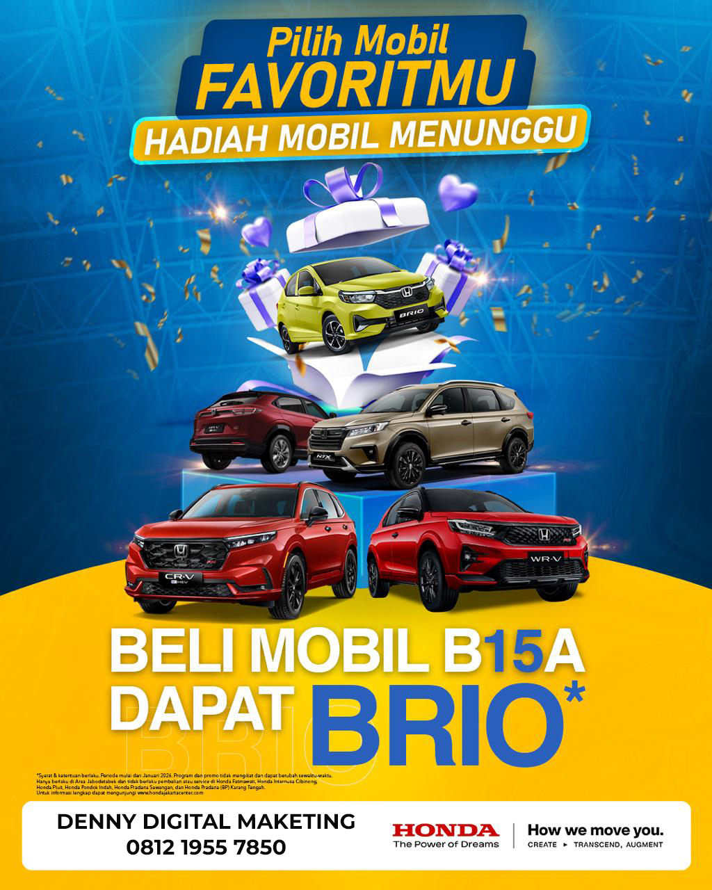 Promo Honda Bekasi | Dealer Resmi Mobil Honda Megatama Bekasi